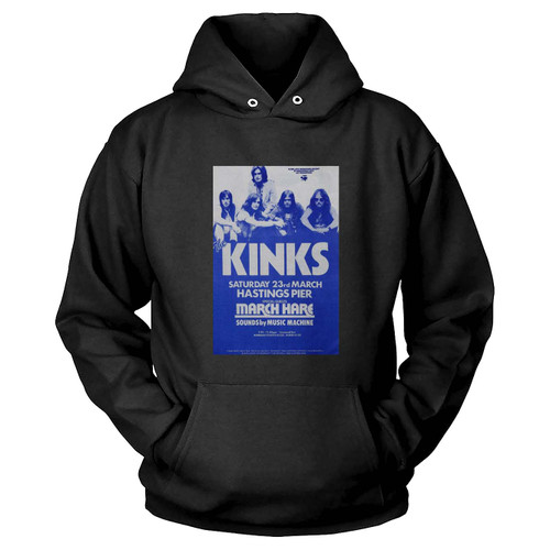 Hastings Wharf 1974 Concert Retro  Hoodie