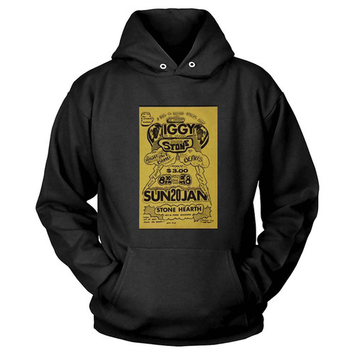 Iggy & The Stooges 1974 Madison Wi Concert  Hoodie