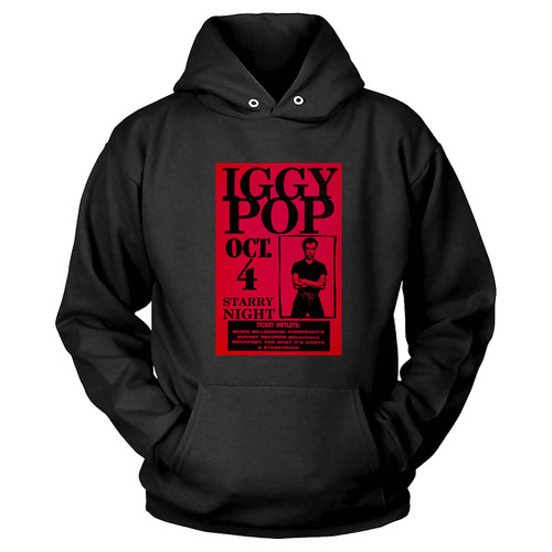 Iggy Pop 1980 Starry Night Concert  Hoodie