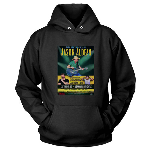 Jason Aldean They Dont Know Tour Salt Lake City Concert  Hoodie