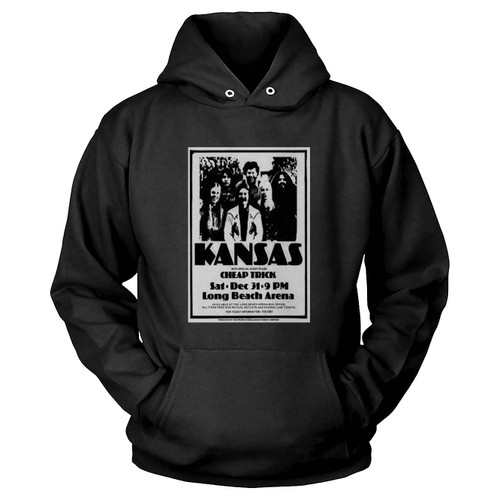 Kansas Cheap Trick At Long Beach Arena Long Beach  Hoodie