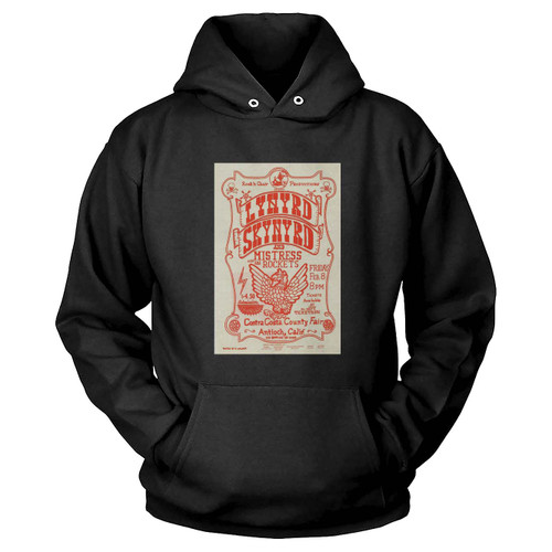 Lynyrd Skynyrd Handbill 1974  Hoodie