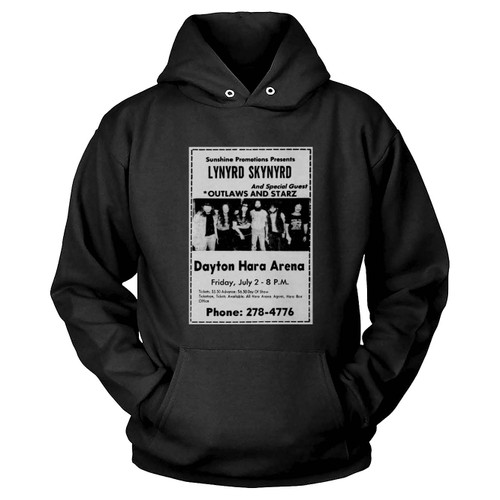 Lynyrd Skynyrd The Outlaws Starz At Hara Arena Trotwood Ohio United States  Hoodie