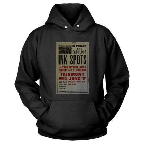 Orig Late 1950'S Concert Placard  Hoodie