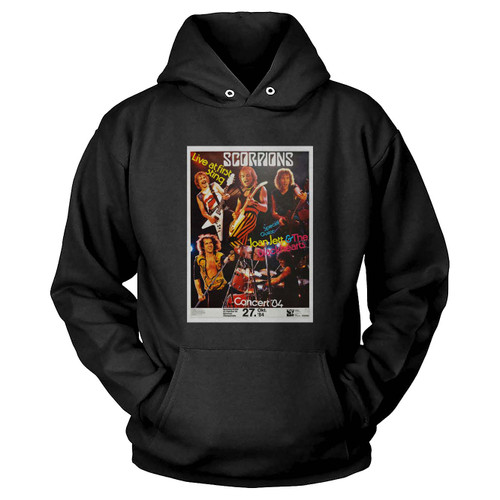 Rock Concert Scorpions Love At First Sting Album Germany  Hoodie