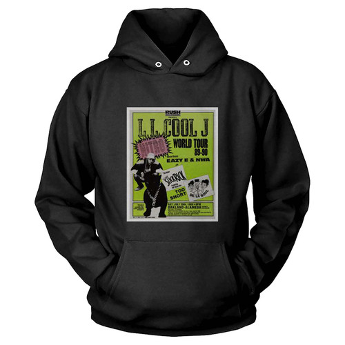 Rush Artist Management Presents Ll Cool J Nitro World Tour Concert 1989  Hoodie