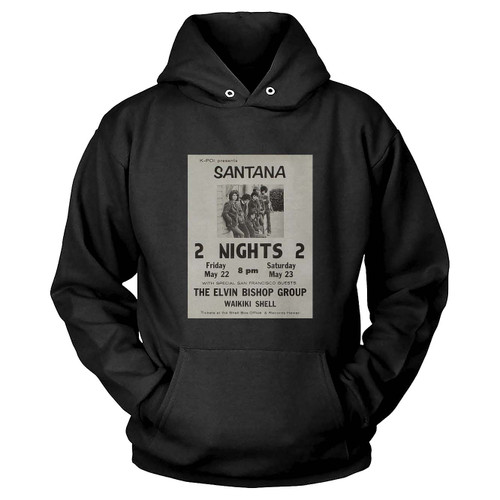 Santana Vintage Concert 4  Hoodie