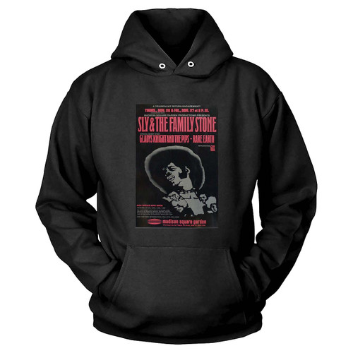 Sly And The Family Stone 1970 Boxing Style Concert  Hoodie