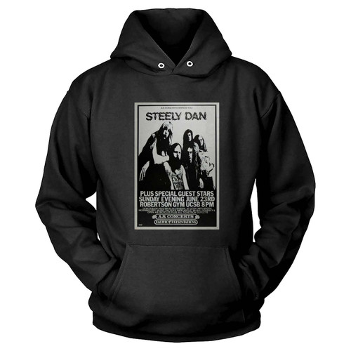 Steely Dan Live At Uc Santa Barbara 1974 Music Concert  Hoodie