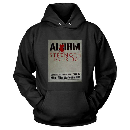 The Alarm 1986 Original Concert Strength Concert Tour Germany Cologne  Hoodie