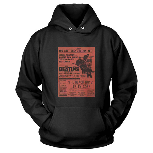 The Beatles & Beach Boys Closed Circuit Concert  Hoodie