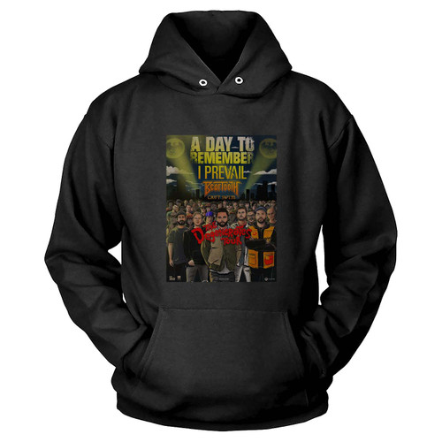 The Degenerates Tour A Day To Remember I Prevail Concert  Hoodie