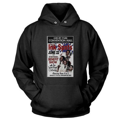 The Ink Spots 1942 Asbury Park Nj Convention Hall Concert  Hoodie