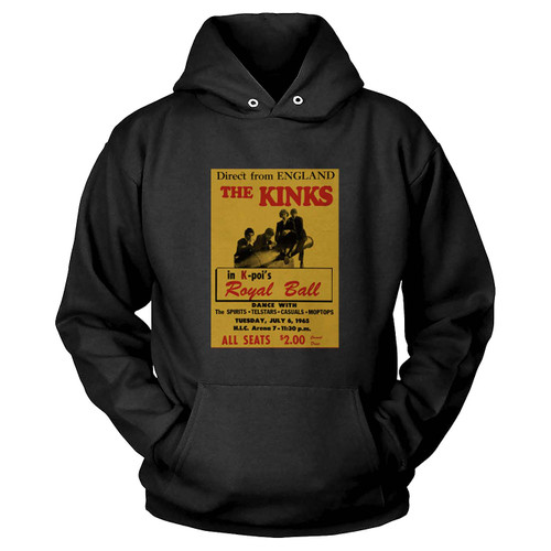 The Kinks Wall Art Of Concert  Hoodie