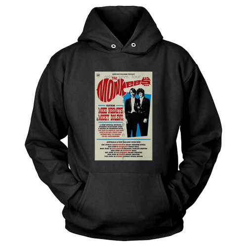 The Monkees Auckland New Zealand Vintage Concert  Hoodie