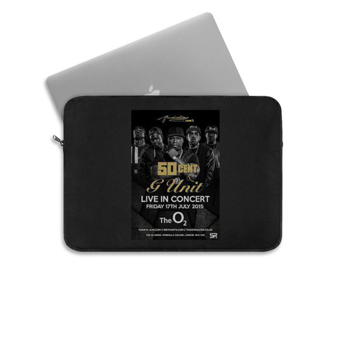 50 Cent G Unit Live In Concert 2015 London Tour  Laptop Sleeve