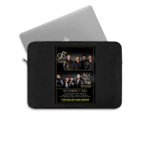 98 Degrees & All-4-One At The Dollar Loan Center  Laptop Sleeve