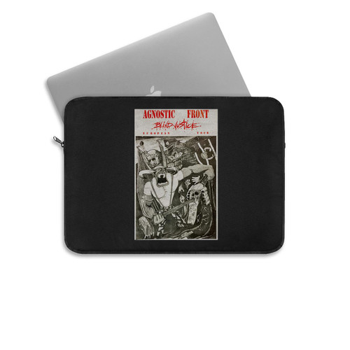 Agnostic Front And Blind Justice Concert  Laptop Sleeve