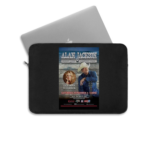 Alan Jackson Replica 2017 Concert  Laptop Sleeve