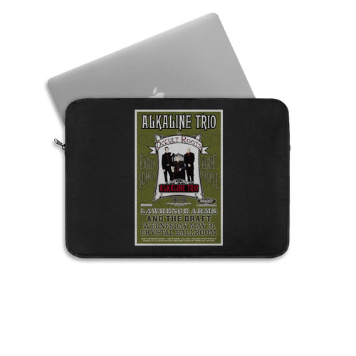 Alkaline Trio 2006 Gig  Laptop Sleeve