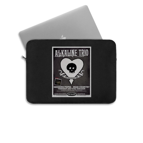 Alkaline Trio 2011 Anniversary Tour Seattle Concert  Laptop Sleeve
