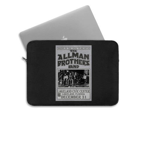 Allman Brothers Replica 1975 Concert  Laptop Sleeve