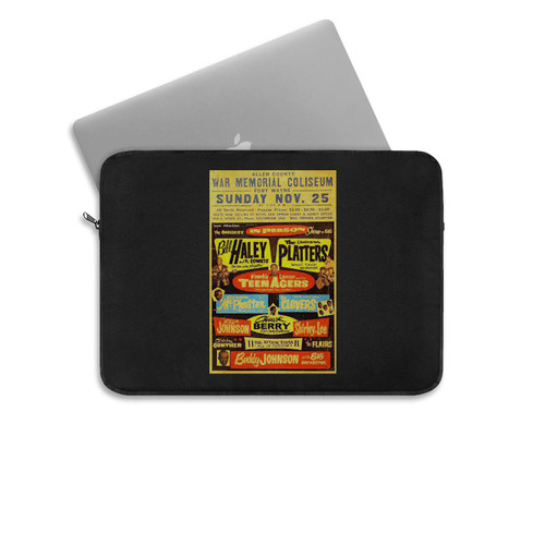 Bill Haley The Platters Concert  Laptop Sleeve