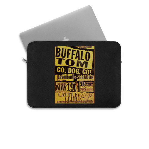 Buffalo Tom Go Dog Go Sebadoh Pavement At Cattle Club Sacramento California United States  Laptop Sleeve
