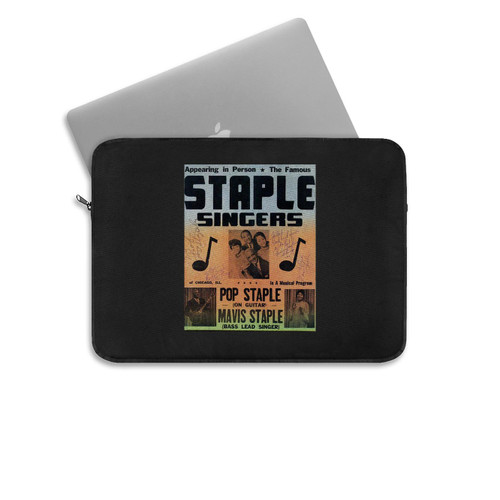 Classic 1960S Staple Singers Concert  Laptop Sleeve