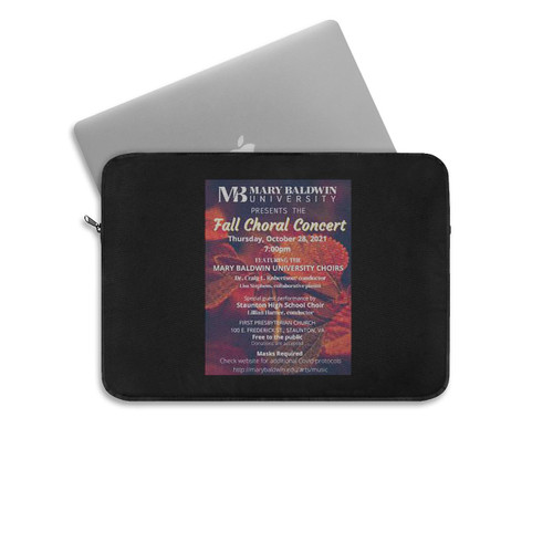 Fall Choral Concert  Laptop Sleeve
