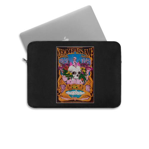 Grateful Dead And Santana 1968 Bill Graham Fillmore Concert  Laptop Sleeve