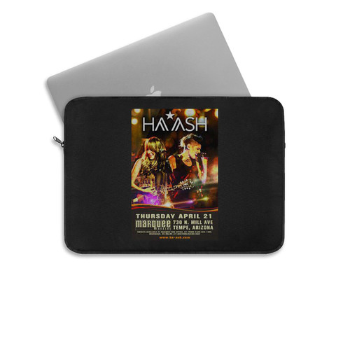 Haash 2016 Phoenix Concert Tour  Laptop Sleeve