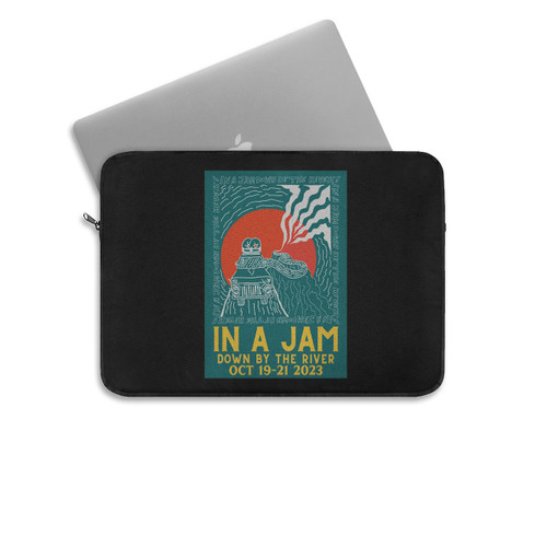 In A Jam Down By The River  Laptop Sleeve