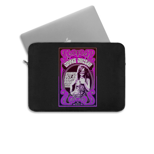 Janis Joplin Concert  Laptop Sleeve