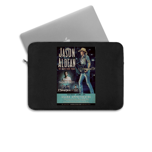 Jason Aldean Concert We Were Here Tour  Laptop Sleeve