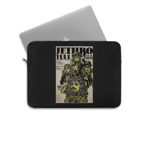 Jethro Tull 1970 Concert  Laptop Sleeve