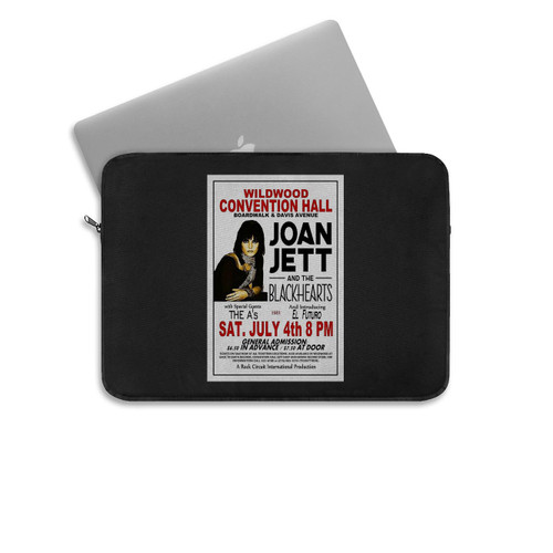 Joan Jett And The Blackhearts 1981  Laptop Sleeve