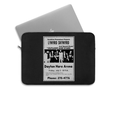 Lynyrd Skynyrd The Outlaws Starz At Hara Arena Trotwood Ohio United States  Laptop Sleeve