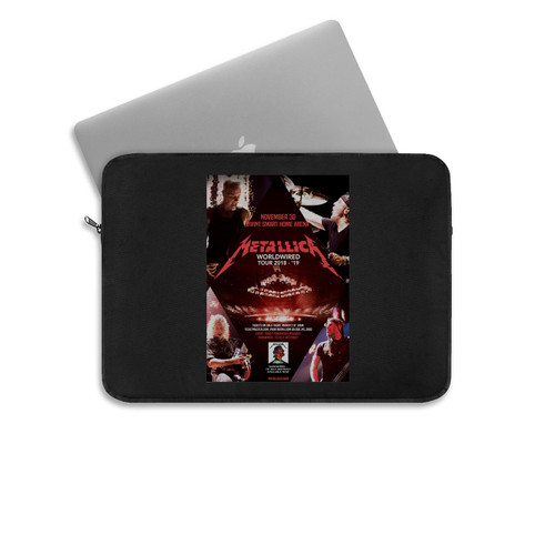 Metallica Concert 2018 Slc Hardwired Tour  Laptop Sleeve