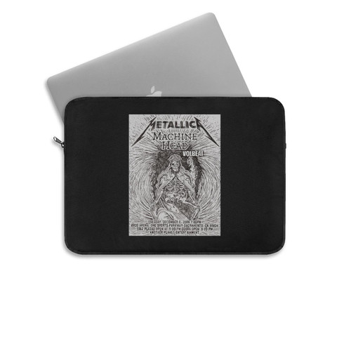 Metallica Original Pen And Ink Concert  Laptop Sleeve