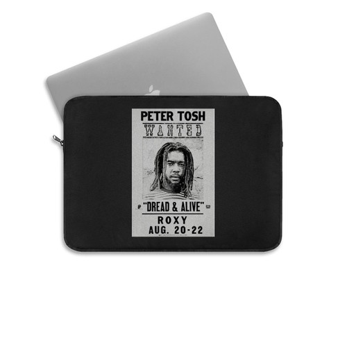 Peter Tosh Roxy Concert  Laptop Sleeve