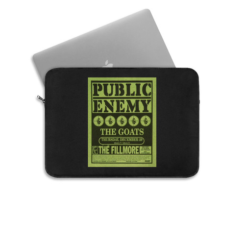 Public Enemy Vintage Concert  Laptop Sleeve