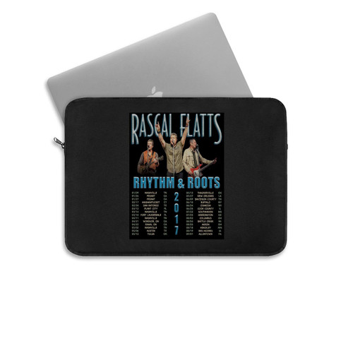 Rascal Flatts Rhythm And Roots 2017 Concert Tour  Laptop Sleeve
