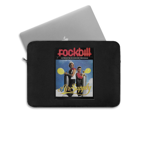 Rockbill Air Supply Concert Tour  Laptop Sleeve