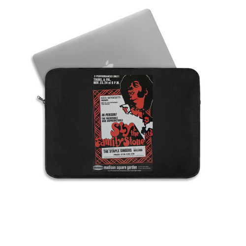 Sly & The Family Stone Staple Singers 1972 New York Concert  Laptop Sleeve