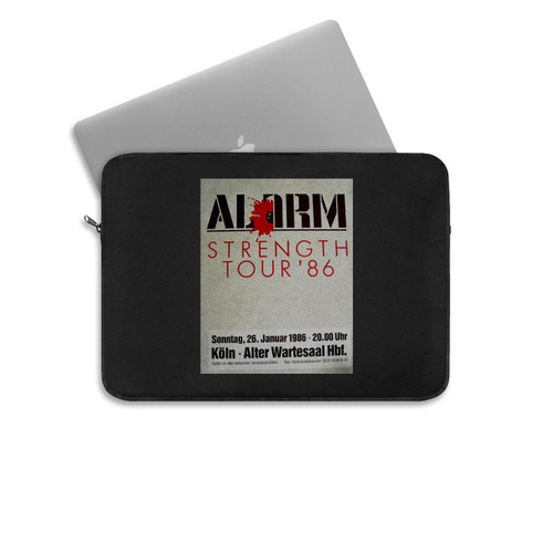 The Alarm 1986 Original Concert Strength Concert Tour Germany Cologne  Laptop Sleeve