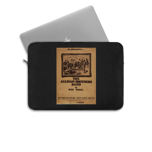 The Allman Brothers Band 1971 Dayton  Laptop Sleeve