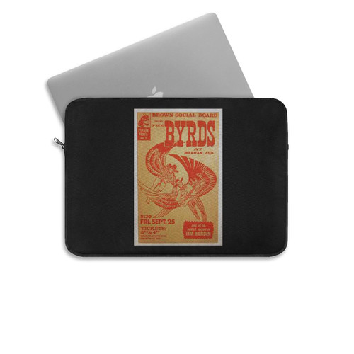 The Byrds 1970 Meehan Auditorium Original Concert  Laptop Sleeve