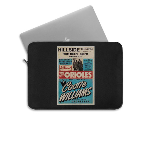 The Orioles And Cootie Williams 1952 Concert  Laptop Sleeve