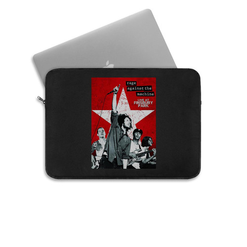 The Rage Factor Rage Against The Machine Live From London  Laptop Sleeve